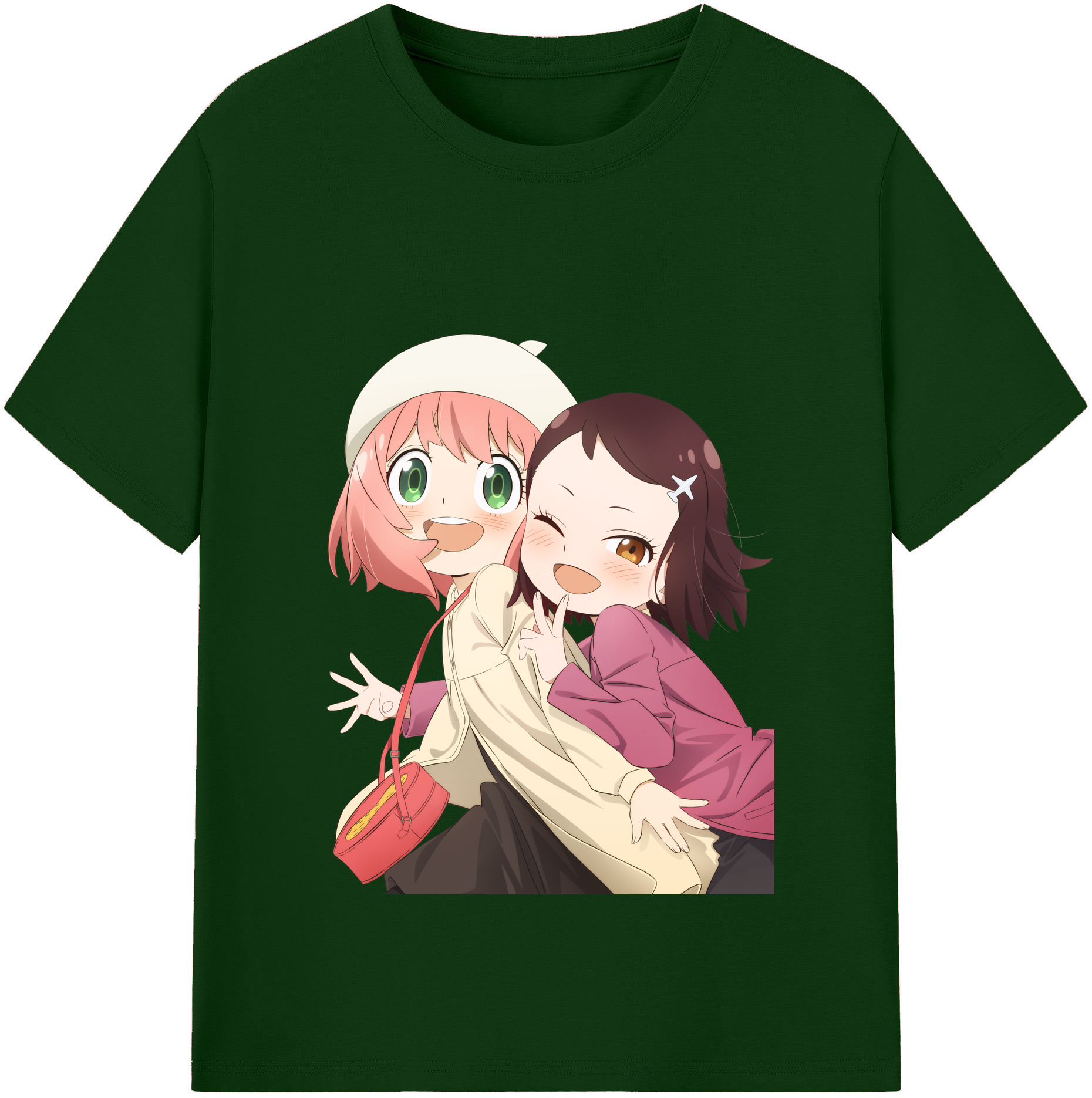 （画像用） SPY×FAMILY间谍家家酒 綿100％半袖Tシャツ（フロントプリント）